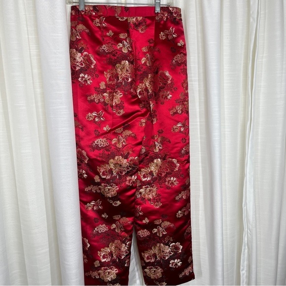 Vintage Y2k I. S. C. oriental red pants - Picture 5 of 10